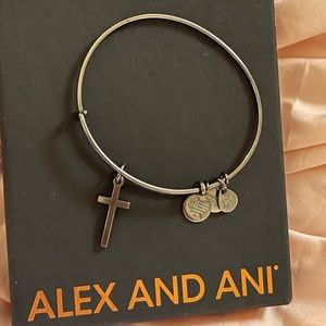 Alex and ani cross bracelet!